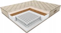 Materac MISTRAL HILDING kieszeniowy|z kokosem|naturalny 90x200