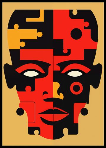 Plakat 42x59,4cm Puzzle Tożsamości na Arena.pl