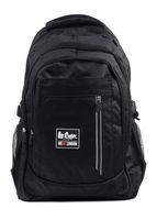 Plecak czarny Lee Cooper szkolny miejski unisex kieszeń na laptopa A4