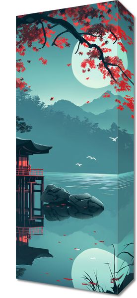 Obraz 20x50cm Japoński Pawilon zdjęcie 1