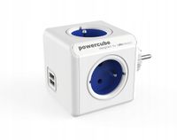 2 x Listwa zasilająca kostka allocacoc PowerCube 4 gniazda +2xUSB 2.1A