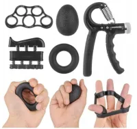 ŚCISKACZ DO RĄK TRENER DŁONI PALCÓW ZESTAW REHABILITACJYJNY REGULACJA