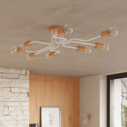 Żyrandol TIMBO 8 biały na Arena.pl