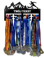 Wieszak na medale GÓRY RUN twoje imię dowolny tekst  375.1