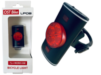 Lampa rowerowa tylna LP08 OST Bike kompaktowa 60 lumenów 34 g