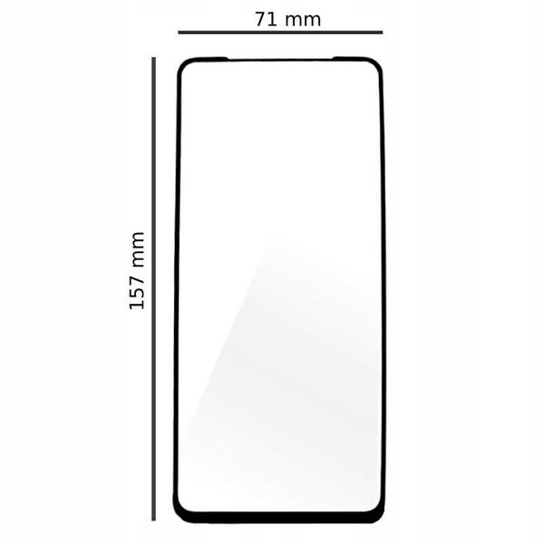 Spacecase Glass 5D Galaxy A21S zdjęcie 3