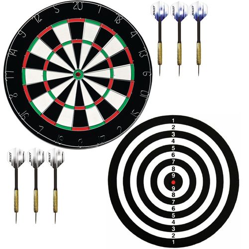 DART 45CM I 6 RZUTEK STALOWYCH BULLET na Arena.pl