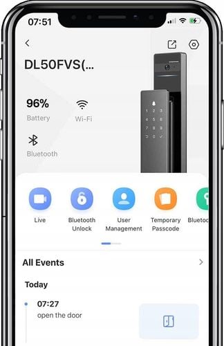 Inteligentny zamek cyfrowy Ezviz DL50FVS na Arena.pl