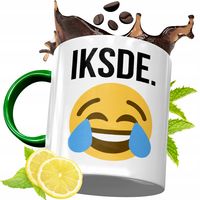 Kubek Zielony Dla Dziecka Dzień Dziecka Na Prezent Z Nadrukiem Ze Zdjęciem