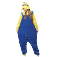 Piżama polarowa Minionki, kombinezon, strój do spania, rozmiar M, kolor One