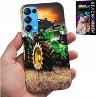 ETUI DO OPPO RENO5 4G 5G - TRAKTOR CIĄGNIK ROLNICZY FARMA + SZKŁO
