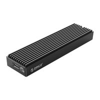 kieszeń obudowa na dysk m2pv-c3 m.2 nvme usb-c 10gb/s - czarna