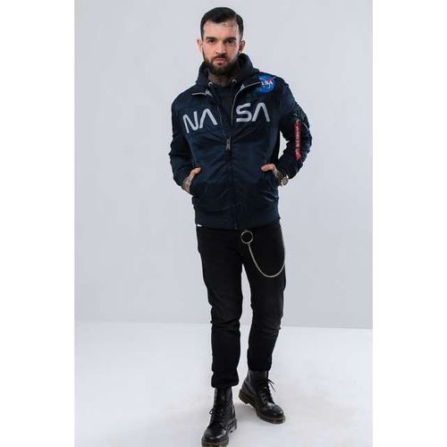 Alpha Industries NASA JACKET FLIGHT NYLON 07 REP  BLUE na Arena.pl