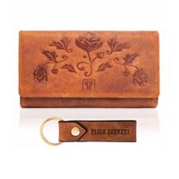 zestaw prezentowy dla kobiet zup-95-or portfel damski skórzany t-05-or