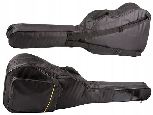 POKROWIEC NA GITARĘ KLASYCZNĄ AKUSTYCZNĄ Z KIESZENIAMI SZELKI UCHWYT GITARA na Arena.pl