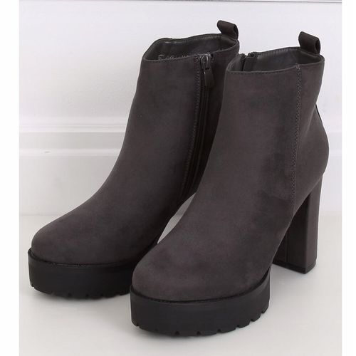 Botki na platformie szare RB24P Grey r.36 na Arena.pl