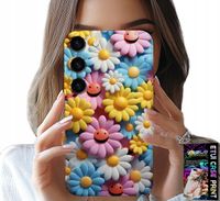 ETUI DO SAMSUNG GALAXY S23 - KOLOROWE KWIATKI, STOKROTKI FUTERAŁ CASE