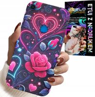 ETUI DO HUAWEI Y6S - SERCE, RÓŻA, NASTOLETNIE CASE + SZKŁO