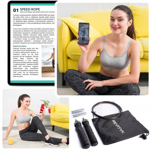 SKAKANKA BOKSERSKA ERGONOMICZNA REGULOWANA Z ŁOŻYSKAMI I OBCIĄŻENIEM 300 CM na Arena.pl