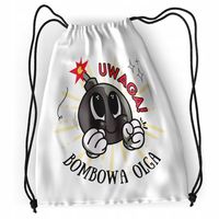 Plecak Dla Olgi Sportowy Szkolny Worek Torba Z Nadrukiem Ze Zdjęciem