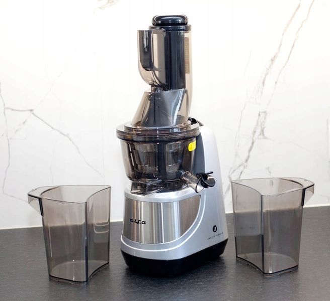 WYCISKARKA WOLNOOBROTOWA GRASS SOKOWIRÓWKA SREBRNA DUŻY OTWÓR BERLINGER zdjęcie 4