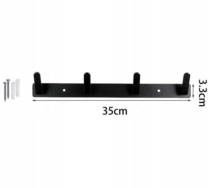 Wieszak Ścienny Loft Elegancki zdjęcie 13