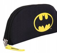 PIÓRNIK SZKOLNY DLA CHŁOPCA SASZETKA CZARNY BATMAN