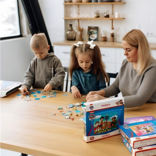 Puzzle Psi Patrol 60 Elementów Paw Patrol Kolorowa Układanka Dla Dzieci na Arena.pl
