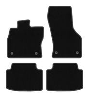 Dywaniki welurowe BASIC czarne do VW Golf Sportsvan 2014-