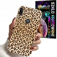 ETUI DO MOTOROLA E6 PLUS - PANTERKA WZORKI MODNE WZORY DLAKOBIET + SZKŁO