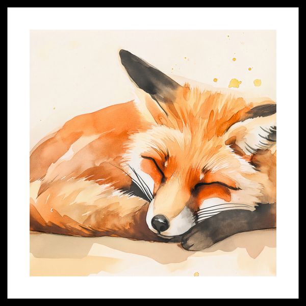 Plakat 50x50cm Akwarelowa Sielanka zdjęcie 3