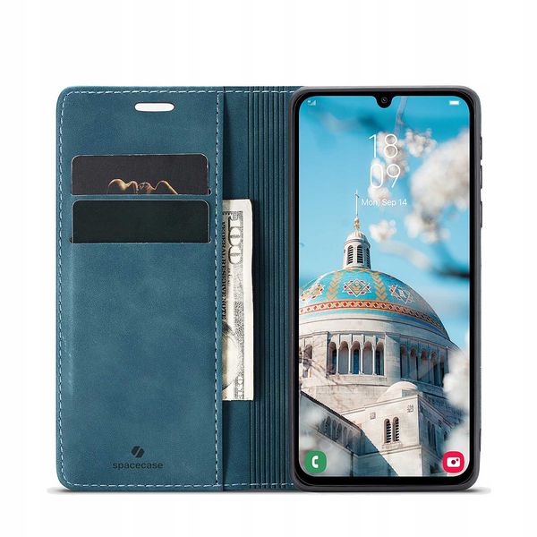 Spacecase Wallet Galaxy A24 Blue zdjęcie 14