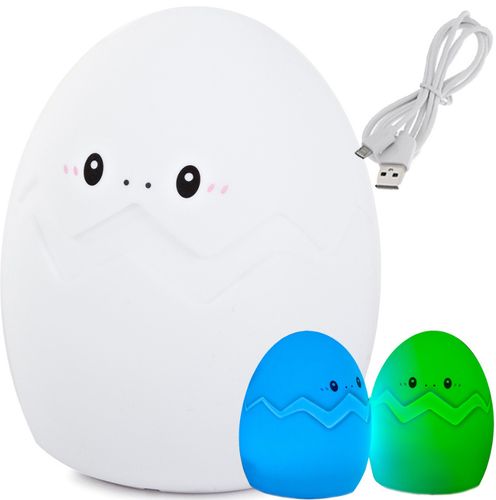 LAMPKA JAJKO AKU USB DOTYKOWA DZIECI na Arena.pl