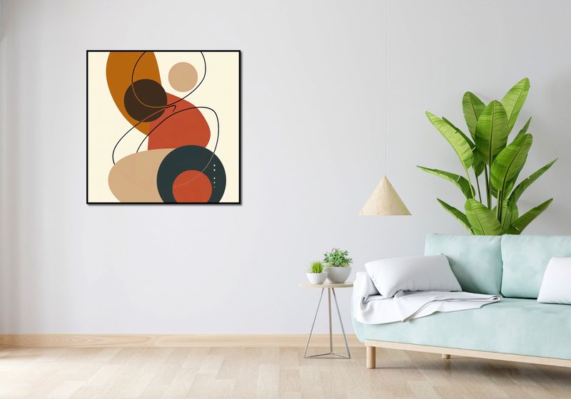 Plakat 90x90cm Geometria Harmonii zdjęcie 4