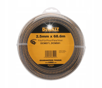 DEWALT Żyłka do kos i podkaszarek 2.5mm x 68.6m DCM571 DCM581 USA DT20652