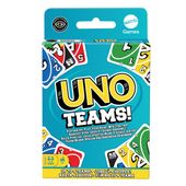 MATTEL UNO TEAMS GRA KARCIANA KARCIANKA DRUŻYNOWA WERSJA ZESPOŁOWA 7+