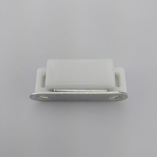 10x ZATRZASK MEBLOWY MAGNES DO DRZWI ZAMEK DO MEBLI MOCNY BIAŁY na Arena.pl