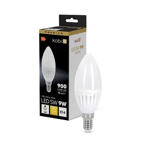 żarówka led sw 9w e14 3000k kobi na Arena.pl