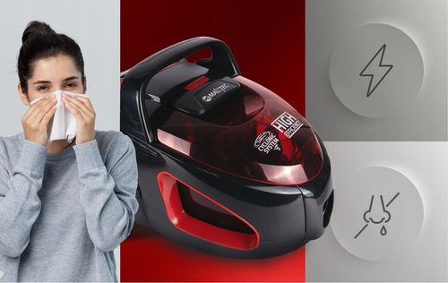 ODKURZACZ BEZWORKOWY CYKLONOWY DOMOWY HEPA TURBOSZCZOTKA LEKKI MOCNY na Arena.pl