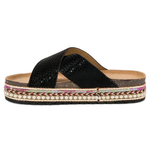 Klapki ethnic print r.40 na Arena.pl