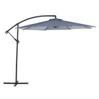 Parasol ogrodowy ø 300 cm szary RAVENNA