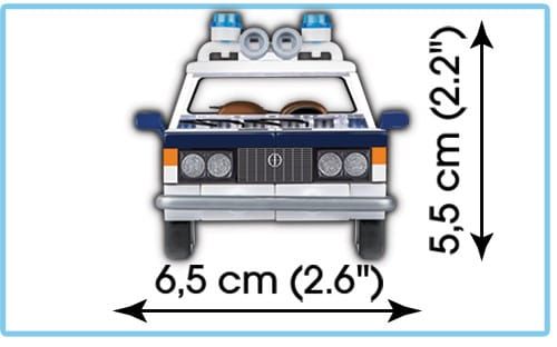 Cobi Klocki Youngtimer Collection FSO 125p Sanitarka na Arena.pl