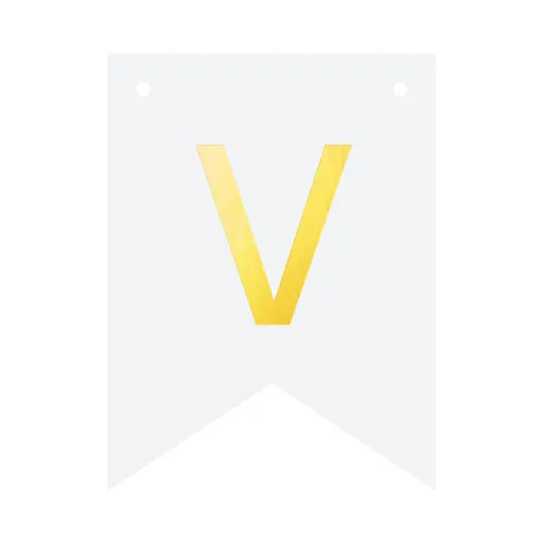 Baner DIY 16 cm - literka V na Arena.pl