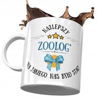 Kubek Dla Zoologa Najlepszy Zoolog Prezent Z Nadrukiem Ze Zdjęciem