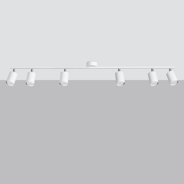 Plafon LEMMI 6L biały zdjęcie 2