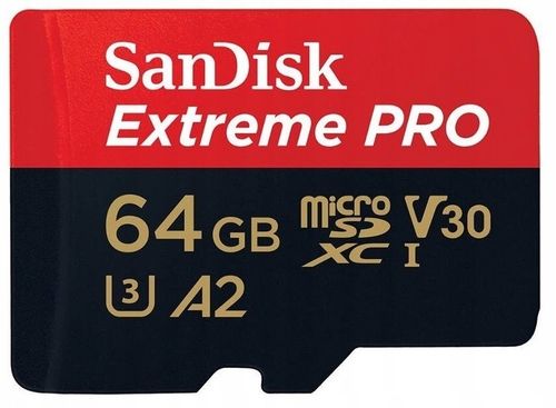 Karta EXTREME PRO microSD 64GB 170/U3 A2 (Styczeń 2024) na Arena.pl