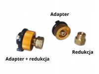 Adapter do nabijania kartuszy 400ml 7/16 z butli