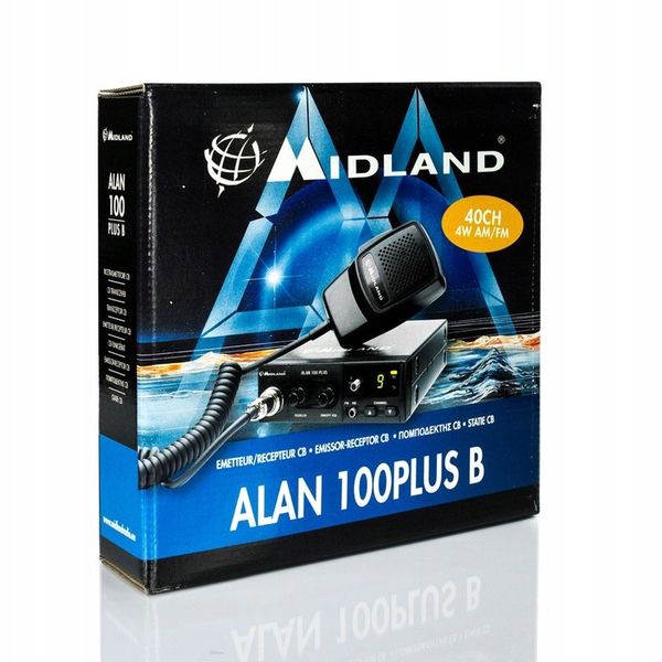 RADIO CB MIDLAND ALAN 100 PLUS B 40CH AM/FM EMG zdjęcie 7