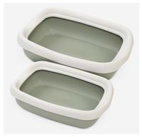 Duża kuweta otwarta dla kota na żwirek toaleta GREEN BETA MAXI | MP0028