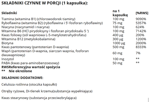 Life Extension BioActive B kompleks 60 kapsułek na Arena.pl